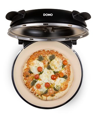 Pizza pec na čerstvou pizzu - černá - DOMO DO9285PZ