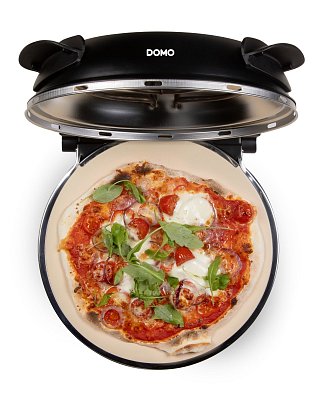 Pizza pec na čerstvou pizzu - černá - DOMO DO9285PZ