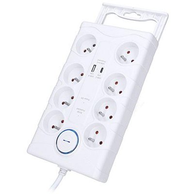 PO80 přepěťová ochrana 2m,8 zás. SOLIGHT