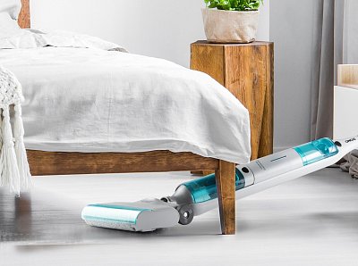 Podlahový čistič 2v1 s odsáváním - DOMO DO253SW