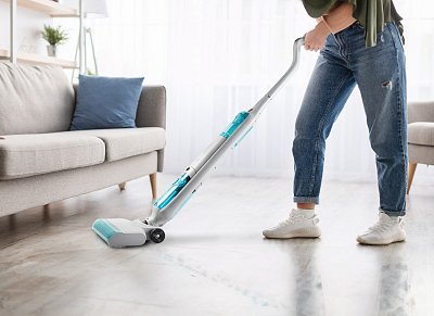 Podlahový čistič 2v1 s odsáváním - DOMO DO253SW