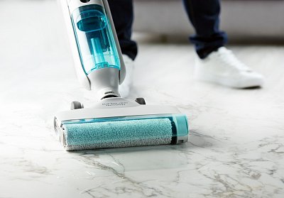 Podlahový čistič 2v1 s odsáváním - DOMO DO253SW