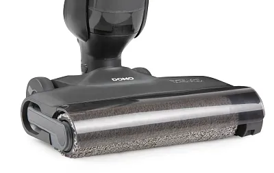 Podlahový čistič 2v1 s odsáváním temně šedý - DOMO DO1189SW