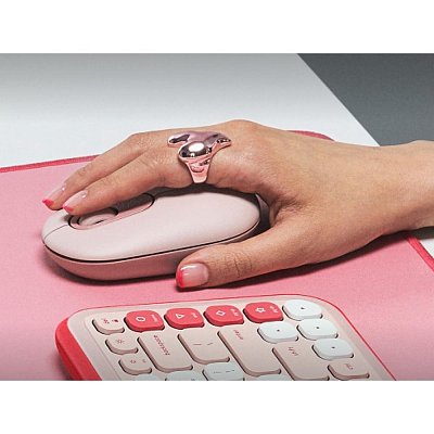 POP Mouse with emoji rose LOGITECH