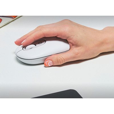 POP Mouse with emoji white LOGITECH