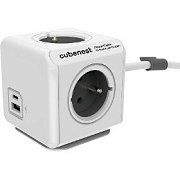 PowerCube Extended USB šed.1,5m CUBENEST