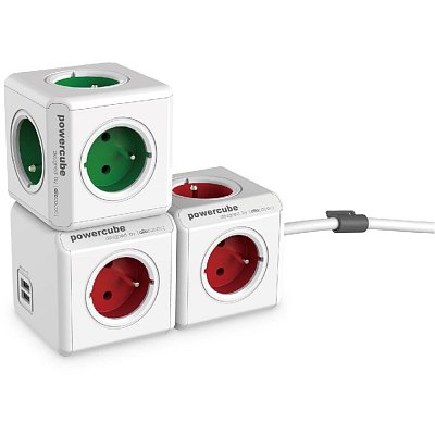 PowerCube Original USB červená CUBENEST
