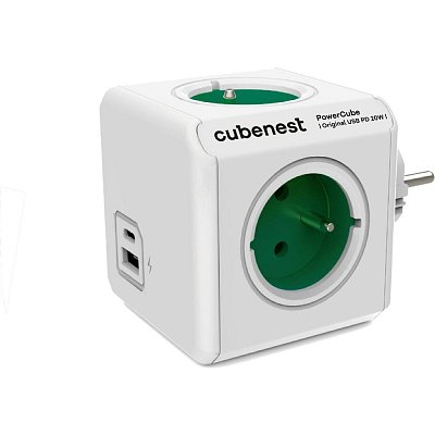 PowerCube Original USB zelená CUBENEST