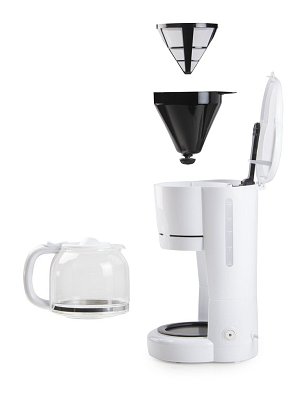 Překapávač na kávu - bílý - DOMO DO730K