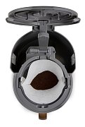 Překapávač na kávu WOOD YOU - šedý - DOMO DO754K