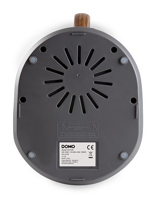 Překapávač na kávu WOOD YOU - šedý - DOMO DO754K