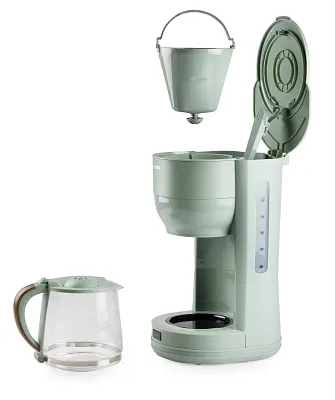 Překapávač na kávu WOOD YOU - zelený - DOMO DO755K