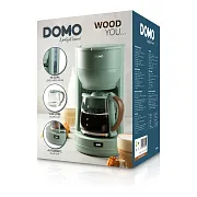 Překapávač na kávu WOOD YOU - zelený - DOMO DO755K