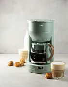 Překapávač na kávu WOOD YOU - zelený - DOMO DO755K