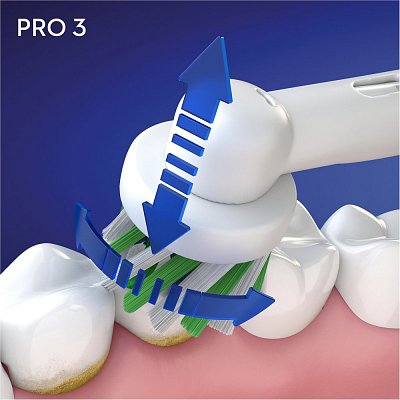 PRO 3 3000 CROSS ACTION KARTÁČEK ORAL-B