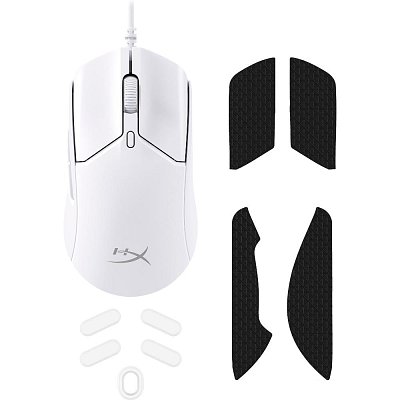 Pulsefire Haste 2 Wrd GamMouse wh HYPERX