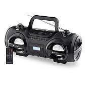 Radiopřijímač s DAB+/CD GoGEN CDM 425 BTDAB, černá/stříbrná