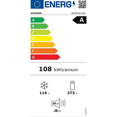 RB38C607AB1/EF CHLADNIČKA KOMBI SAMSUNG