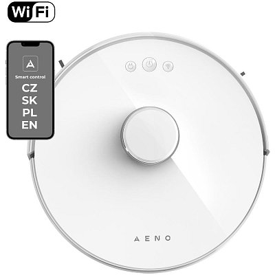 RC2S ROBOTICKÝ VYSAVAČ MOPEM BÍLÁ AENO