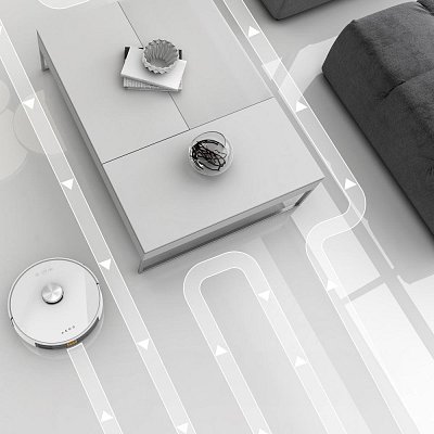 RC2S ROBOTICKÝ VYSAVAČ MOPEM BÍLÁ AENO