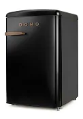 Retro lednice bez mrazáku - 122 l - matná černá - DOMO DO91712R