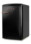 Retro lednice bez mrazáku - 122 l - matná černá - DOMO DO91712R