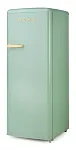 Retro lednice bez mrazáku - zelená - DOMO DO91710R