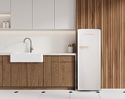 Retro lednice monoklimatická bez mrazáku - bílá - DOMO DO91709R