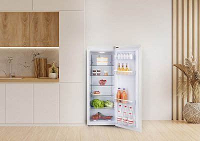 Retro lednice monoklimatická bez mrazáku - bílá - DOMO DO91709R