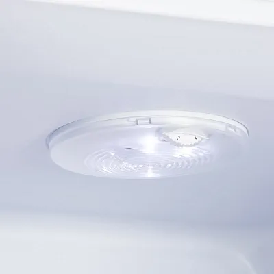 Retro lednice s mrazákem - D - 202 l - zelená - PR196RKMG