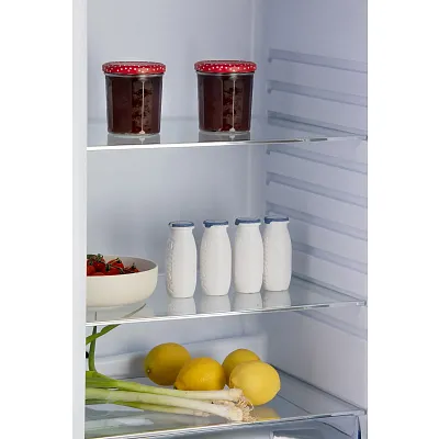 Retro lednice s mrazákem - D - 202 l - zelená - PR196RKMG