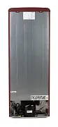 Retro lednice s mrazákem dole - matná vínová - DOMO DO91714R