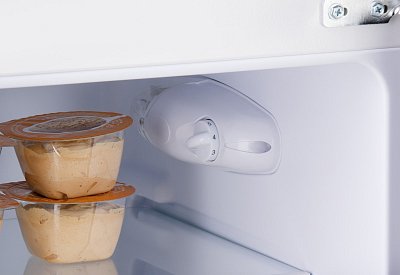 Retro lednice s mrazákem nahoře - černá - PRIMO PR166RKZ