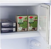 Retro lednice s mrazákem uvnitř - černá - PRIMO PR164RKZ