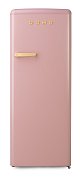 Retro lednice s mrazákem uvnitř - růžová - DOMO DO91708R
