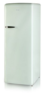 Retro lednice s mrazákem uvnitř - zelená - PRIMO PR165RKMG