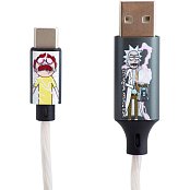 Rick&Morty USB-C charg. cable LAZERBUILT
