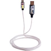 Rick&Morty USB-C charg. cable LAZERBUILT