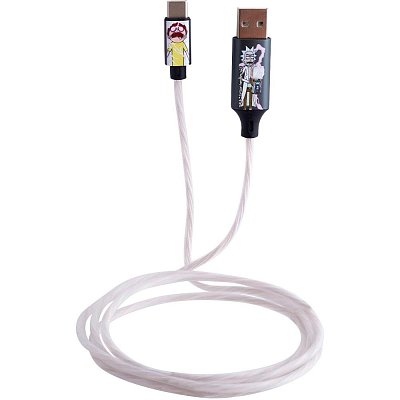 Rick&Morty USB-C charg. cable LAZERBUILT