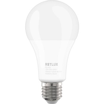 RLL 410 A65 E27 bulb 15W CW       RETLUX
