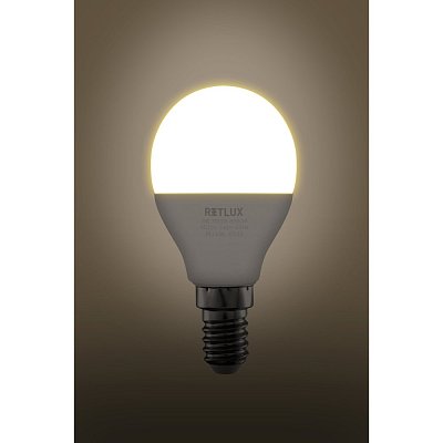 RLL 435 G45 E14 miniG 8W WW RETLUX