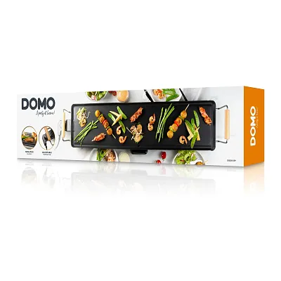 Rodinný gril Teppanyaki - Wood Look XXL Family - DOMO DO8313TP