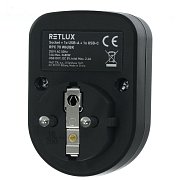 RPC 70 BK Zás. s 2xUSB, 5V/2100mA RETLUX