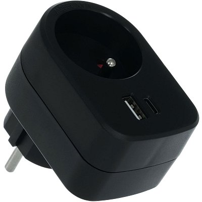 RPC 70 BK Zás. s 2xUSB, 5V/2100mA RETLUX