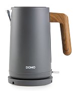 Rychlovarná konvice - nerez, šedá - WOOD YOU - DOMO DO9268WK