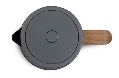 Rychlovarná konvice - nerez, šedá - WOOD YOU - DOMO DO9268WK