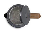 Rychlovarná konvice - nerez, šedá - WOOD YOU - DOMO DO9268WK