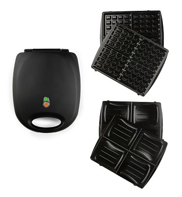 Sendvičovač 2v1 na 4 sendviče / vafle - DOMO DO9295C