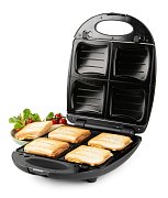 Sendvičovač 2v1 na 4 sendviče / vafle - DOMO DO9295C