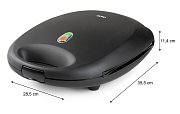 Sendvičovač 2v1 na 4 sendviče / vafle - DOMO DO9295C